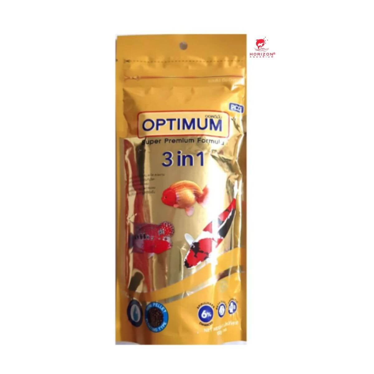 Optimum 3 in 1 All Life Stages Premium Fish Food Pellet